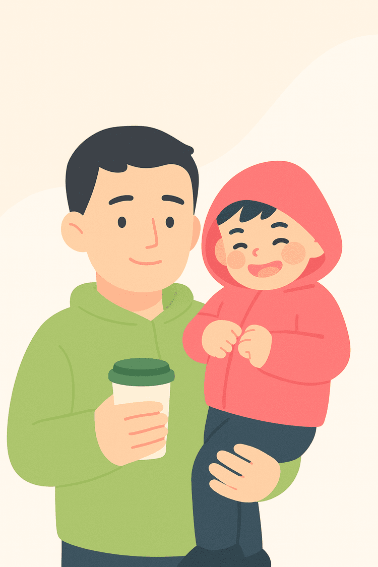 Illustrated portrait of Jacob Yoo